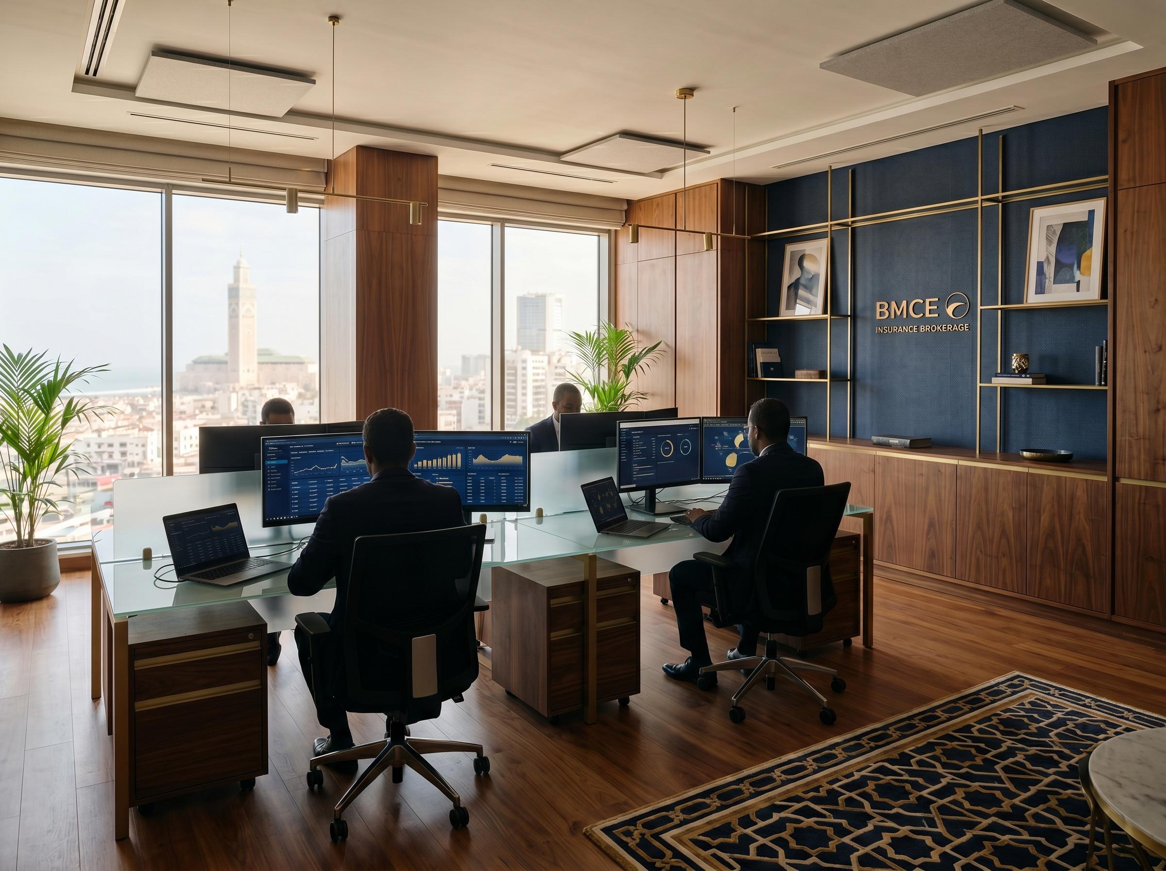 Bureaux modernes d'Assurance Atlantique Sud